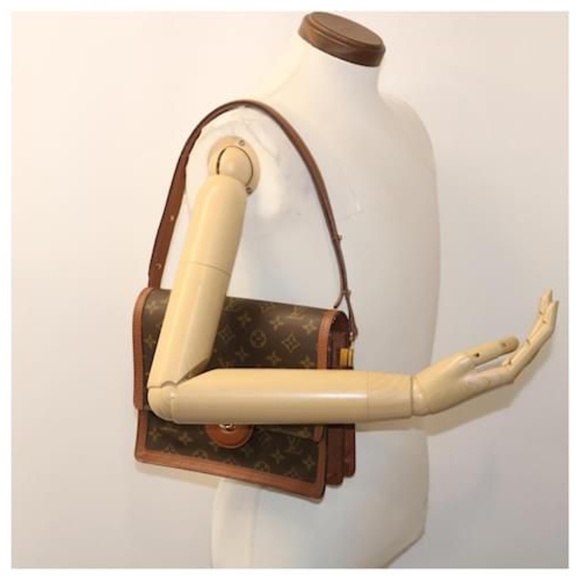 Authentic Louis Vuitton Vintage Raspail Monogram Shoulder bag Brown - Picture 3 of 16